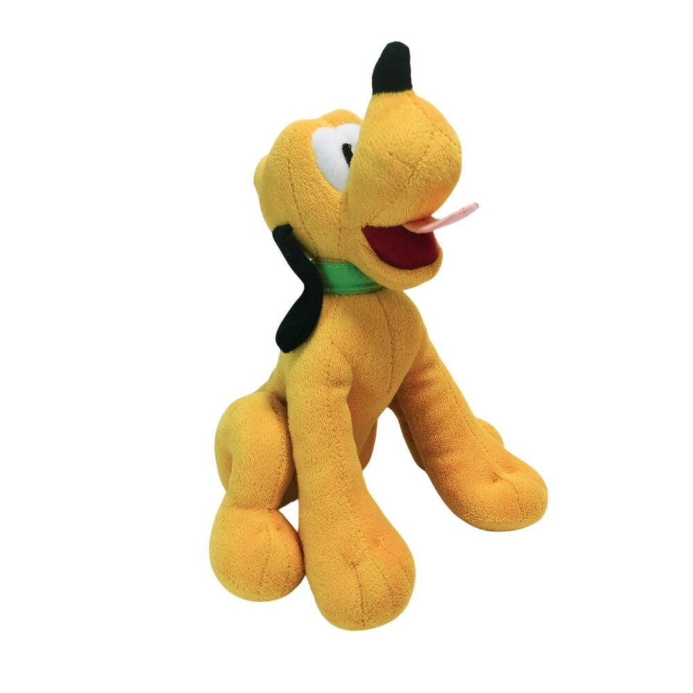 Disney Mickey Mouse's Dog Pluto Beanbag Plush Stuffed Animal 8-Inches
